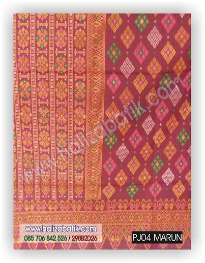 Kain Batik Batik Modern Online, Motif Batik Indonesia, Grosir Kain Batik, PJ04 MARUN
